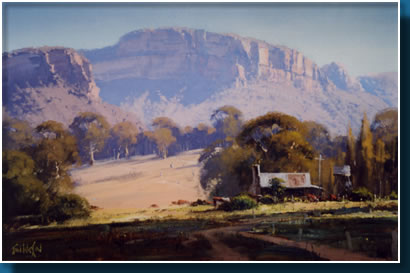 Afternoon Light Capertee Valley; John Wilson