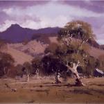 Summer Landscape near Brungle NSW  -  45 x 30  © Copyright John Wilson