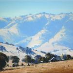 In the Tumut Hills  -  60 x 60  © Copyright John Wilson