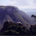 Rock Formations, Narrow Neck - Katoomba  -  90 x 80  © Copyright John Wilson