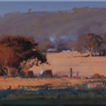 Last Lights - Sandy's Farm  -  60 x 18  © Copyright John Wilson