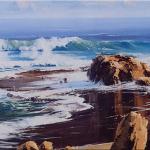 Seascape - Great Ocean Victoria  -  90 x 60 - Copyright John Wilson