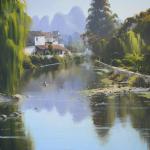 Guilin Reflections
100cm x 100cm $7500 